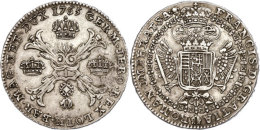 Taler, 1765, Franz I., Brüssel, Dav. 1283, Ss.  SsThaler, 1765, Francis I., Brüssel, Dav. 1283, Very... - Austria