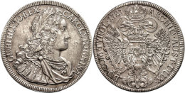 Taler, 1727, Karl VI., Hall, Dav. 1054, Ss.  SsThaler, 1727, Karl VI., Hall, Dav. 1054, Very Fine.  Ss - Oesterreich