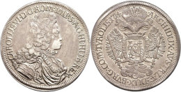 Taler, 1714, Karl VI., Hall, Ss.  SsThaler, 1714, Karl VI., Hall, Very Fine.  Ss - Autriche