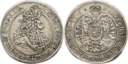 Taler, 1693, Leopold I., Kremnitz, Ss.  SsThaler, 1693, Leopold I., Kremnitz, Very Fine.  Ss - Austria