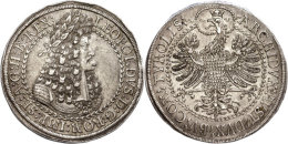 Doppeltaler (56,81g), O.J. (1691/1692), Leopold I., Hall, Dav. 3252, Vz. Bilder Der Sammlung/Photos Of This... - Austria