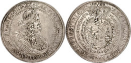 Doppeltaler, 1682, Leopold I., Graz, Kl. Stempelfehler, Dav. 292, Herinek 567, Ss-vz.  Ss-vzDouble Taler, 1682,... - Oesterreich