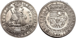 Taler, 1632, Leopold V., Hall, Posthume Prägung, Dav. 3338, F. St.  Thaler, 1632, Leopold V., Hall,... - Autriche