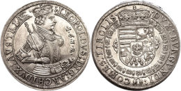 Taler, 1632, Leopold V., Hall, Posthume Prägung, Dav. 3338, F. St.  Thaler, 1632, Leopold V., Hall,... - Oesterreich