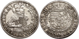 Taler, 1632, Leopold V., Hall, Dav. 3338, Ss-vz.  Ss-vzThaler, 1632, Leopold V., Hall, Dav. 3338, Very Fine To... - Oesterreich