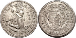 Taler, 1630, Leopold V., Hall, Dav. 3338, Felder Bearbeitet, Ss.  SsThaler, 1630, Leopold V., Hall, Dav. 3338,... - Autriche