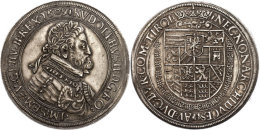 Taler, 1609, Rudolf II., Hall, Dav. 3006, Schöne Patina, Vz.  VzThaler, 1609, Rudolf II., Hall, Dav. 3006,... - Oesterreich