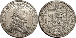 Taler, 1607, Rudolf II., Hall, Dav. 3006, F. Vz.  Thaler, 1607, Rudolf II., Hall, Dav. 3006, F. Extremley Fine - Autriche