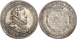Taler, 1603, Rudolf II., Hall, Dav. 3005, F.vz.  Thaler, 1603, Rudolf II., Hall, Dav. 3005, F. Extremley Fine - Austria