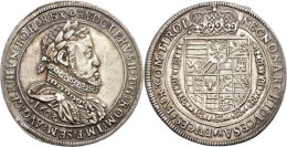 Taler, 1603, Rudolf II., Hall, Dav. 3005, F.vz.  Thaler, 1603, Rudolf II., Hall, Dav. 3005, F. Extremley Fine - Oesterreich