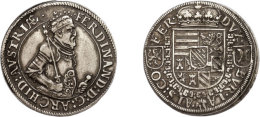 Taler, O.J. (1564-1595), Ferdinand II., Ensesheim, Ss.  SsThaler, O. J. (1564-1595), Ferdinand II., Ensesheim,... - Austria