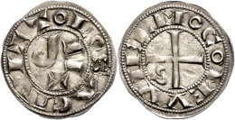 Frankreich, Toulouse, Denar (1,20g), O.J. (1222-1249), Raimund VII., Münzstätte Toulouse. Av: Kreuz, Im... - Altri & Non Classificati