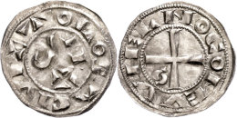 Frankreich, Toulouse, Denar (1,19g), O.J. (1222-1249), Raimund VII., Münzstätte Toulouse. Av: Kreuz, Im... - Altri & Non Classificati