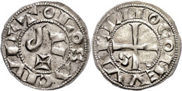 Frankreich, Toulouse, Denar (1,16g), O.J. (1222-1249), Raimund VII., Münzstätte Toulouse. Av: Kreuz, Im... - Altri & Non Classificati