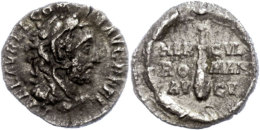 Commodus, 177-192, Denar (2,0g), Rom. Av: Kopf Mit Löwenfell Nach Rechts, Darum Umschrift. Rev: Keule Im... - Other & Unclassified