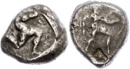 Aspendos, Stater (10,54g), Ca. 460-420 V. Chr.. Av: Krieger Mit Schild Unf Schwert Nach Rechts, Darunter... - Non Classificati