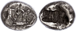 1/2 Stater (5,47g), Nach 546 V. Chr., Sardeis. Av: Löwen Und Stierprotome Einander Gegenüber. Rev:... - Unclassified