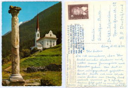 AK Tirol 9900 Lienz In Osttirol Wallfahrtskirche Maria Lavant Kelten-Tempel Römische Säule I. Kirche Church Österreich - Lienz