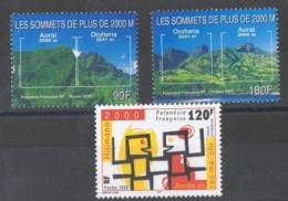 POLY-103 - POLYNESIE N° 623/24 + 629 Neufs** - Neufs