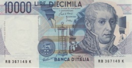 (B0105) ITALY, 1984. 10000 Lire. P-112a. UNC - 10000 Liras