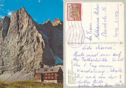 AK Tirol Hütte Falkenhütte Adolf-Sotier-Haus Karwendel Hinterriß Spielissjoch Laliderspitze Schutzhütte Österreich Berge - Vomp