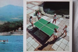 ARTEK. PIONEER CAMP (playing Table Tennis) 1970S - USSR - Ping Pong - Table Tennis