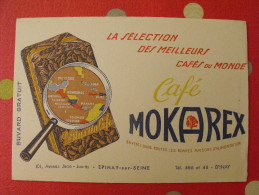 Buvard Café Mokarex Sélection Amérique Centrale. Vers 1950 - Coffee & Tea