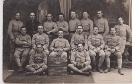 MILITARIA Carte Photo   " 167° R.I. 3° CM . Cl. 1919 -  Sous Officiers, Réservistes, Gars Reim (s?) 23 Mai 21" - Regimente