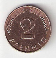 Pièce Allemagne. 2 Pfennig. 1983 (F) - 2 Pfennig