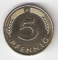 Pièce Allemagne. 5 Pfennig. 1991 (F) - 5 Pfennig