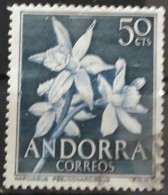 ANDORRA 1966. Flora. USADO - USED. - Oblitérés