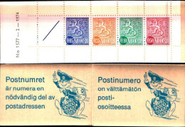 83427) Fillandia-1974-postinumero- - Cat.5 Euro - Carnets