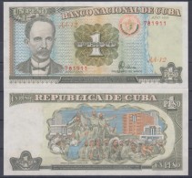 1995-BK-3 CUBA 1$ JOSE MARTI. EMISION DEL PERIODO ESPECIAL. 1995 UNC PLANCHA - Cuba