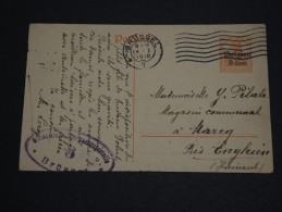 BELGIQUE - Entier Postal De Bruxelles Pour La France En 1918 - A Voir - L 1614 - Duitse Bezetting
