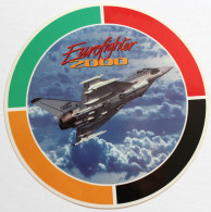 Autocollant Militaire Eurofigther 2000 Avion Militaria Aviation - Stickers