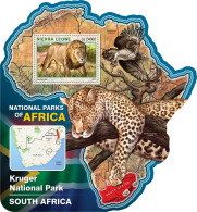 SIERRA LEONE 2016 ** Raptor Greifvögel Rapaces Kruger National Park South Africa S/S - OFFICIAL ISSUE - A1633 - Aigles & Rapaces Diurnes