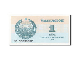 Billet, Uzbekistan, 1 Sum, 1992-1993, 1992, KM:61a, SPL+ - Ouzbékistan