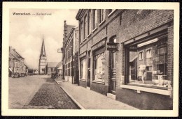 WAARSCHOOT KERKSTRAAT ( Met Zicht Op Drukkerij Kaart - Matthijss- Mattheeuws ) - Waarschoot