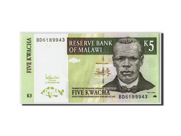 Billet, Malawi, 5 Kwacha, 2005, 2005-12-01, KM:36c, NEUF - Malawi