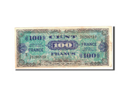 Billet, France, 100 Francs, 1945, Undated, TTB, KM:118a - 1945 Verso Frankreich