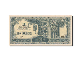 Billet, MALAYA, 10 Dollars, 1942, Undated (1942), KM:M7b, SPL - Malasia