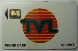 VANUATU - Chip - Schlumberger - 1st Issue - VAN-01A - 30 Units - TVL Logo - 40741 - Mint Blister - Vanuatu