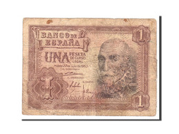 Billet, Espagne, 1 Peseta, 1953, 1953-07-22, KM:144a, TB - 1-2 Pesetas