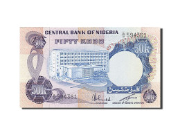 Billet, Nigéria, 50 Kobo, 1973-1977, Undated (1973-1978), KM:14f, SPL - Nigeria