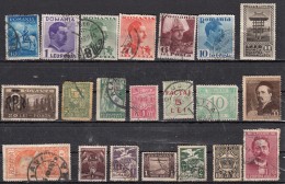 Roumanie Lot De 21 Timbres - Sammlungen