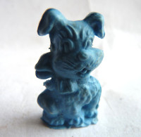 FIGURINE PUBLICITAIRE PRIME Allemande CHIENS CHIEN 6 - MONOCHROME BLEU Dunkin - Hunde