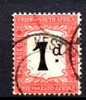 T374 -  SOUTH AFRICA ,  Segnatasse Due Valori Usati - Timbres-taxe