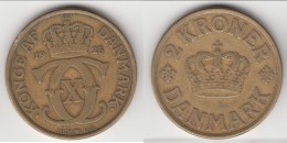 **** DANEMARK - DENMARK - 2 KRONER 1925 HCN GJ CHRISTIAN X **** EN ACHAT IMMEDIAT - Denmark