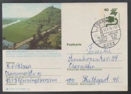 PORTA WESTFALICA - BARKHAUSEN - HAUSBERGE / 1976 GSK BILDPOSTKARTE / # D 2/17 (ref E1007) - Geïllustreerde Postkaarten - Gebruikt