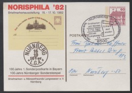 NÜRNBERG - NORISPHILA  - BAYERN/ 1982 GSK PRIVAT BILDPOSTKARTE (ref E1014) - Illustrated Postcards - Used